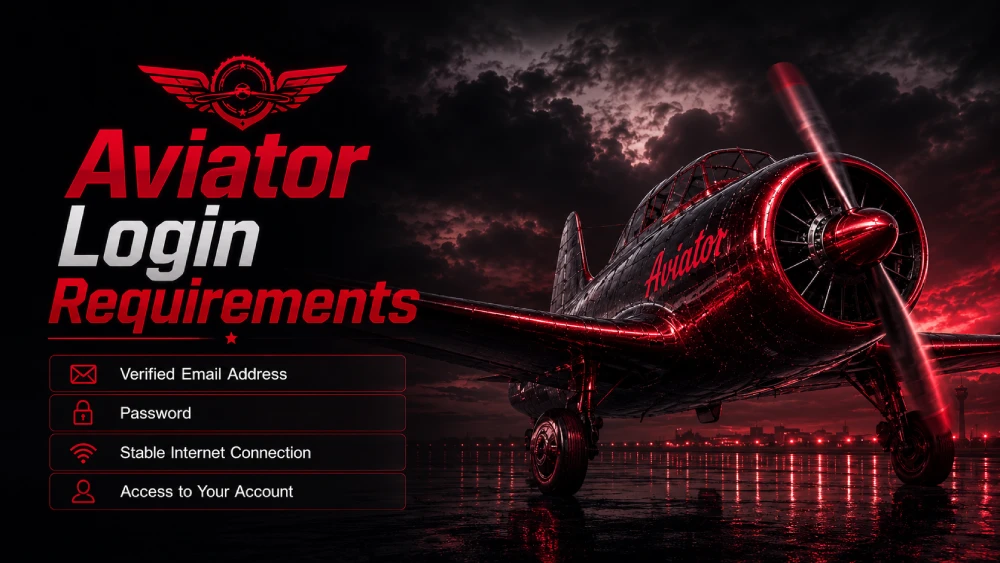 Aviator Login Requirements